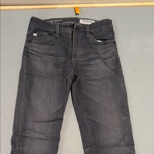 AG Adriano Goldschmied Dark Gray Skinny Jeans